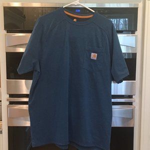 Navy blue Carhartt pocket tee relaxed fit size XL
